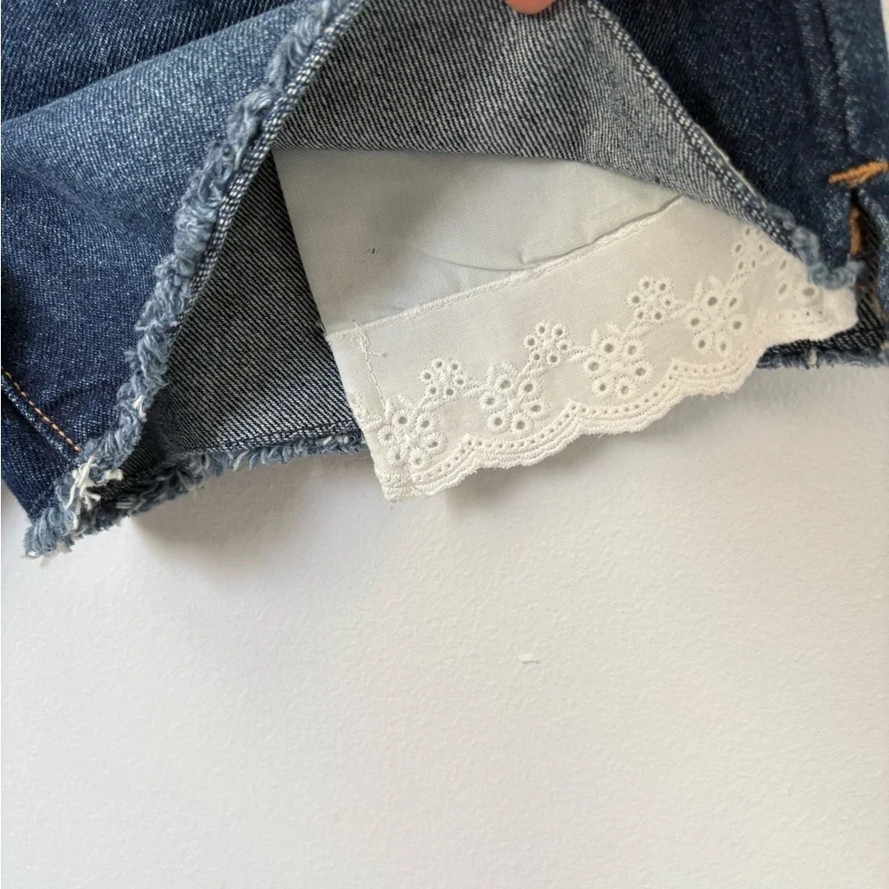 Old Navy Kids Dark Blue Denim Shorts